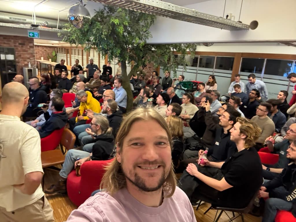 CAIML #40 Cologne AI meetup — audience at STARTPLATZ